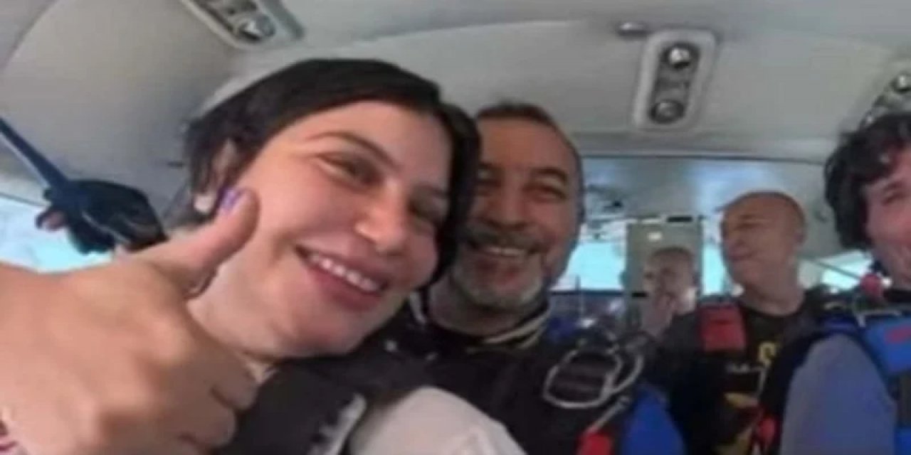 Kızılcık Şerbeti'nin Nilay'ı Feyza Civelek, Serbest Atlayış Gerçekleştirdi