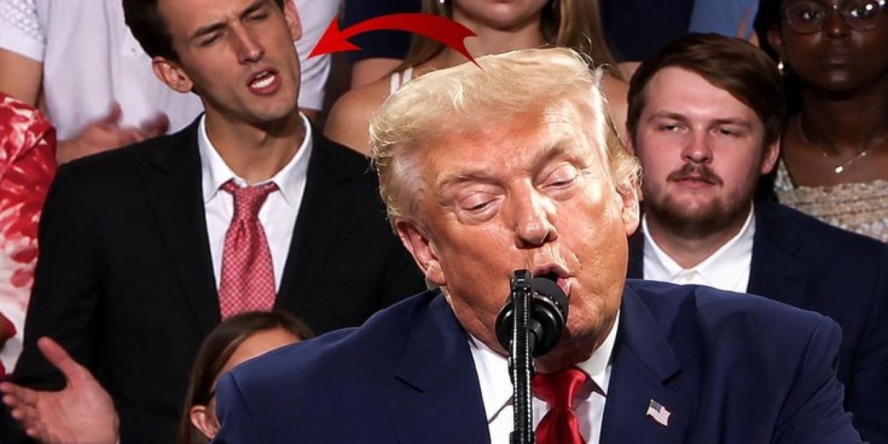 Dünya Trump'ı Değil, Arkasındaki Genci Konuşuyor! Fena Trolledi