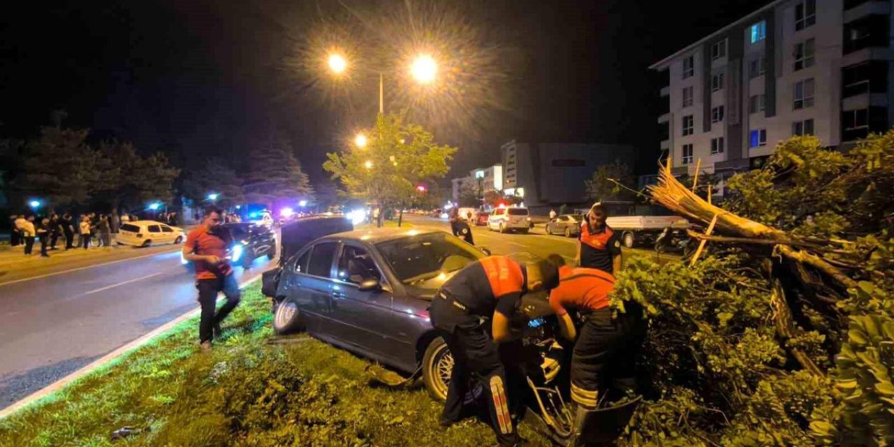 Erzincan'da Trafik Kazası: 1 Yaralı