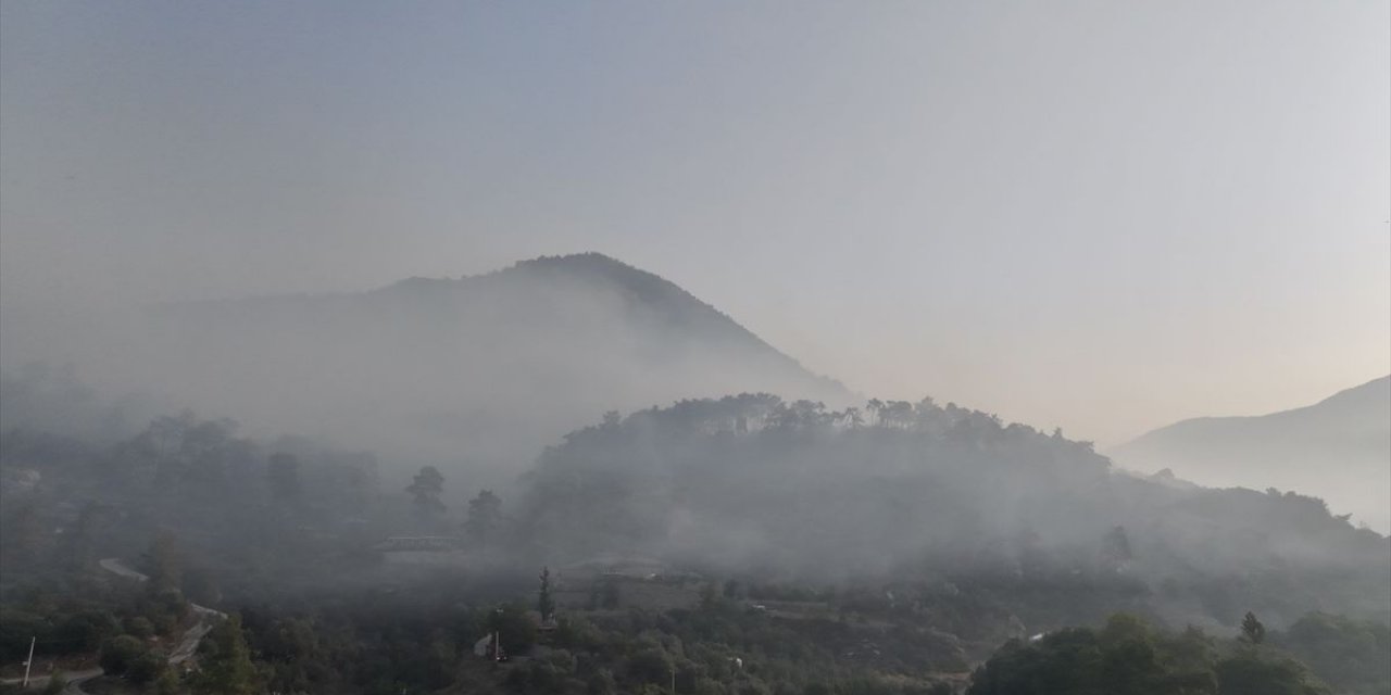 Fethiye'de Orman Yangını Kontrol Altında