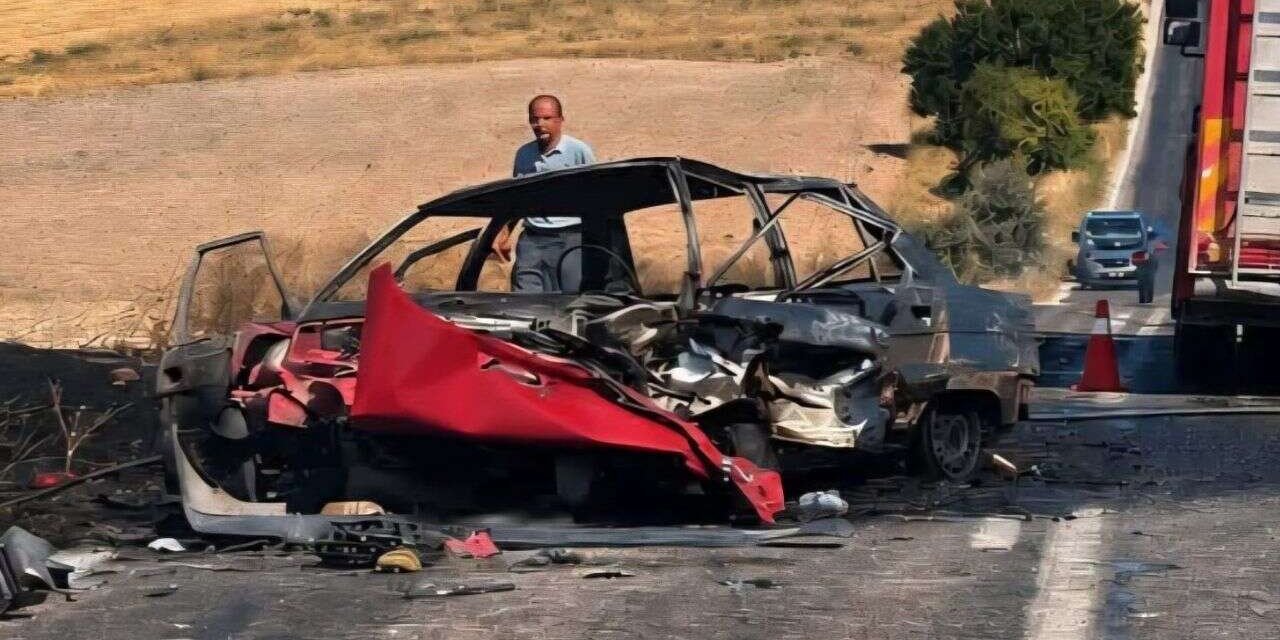 Emirdağ'da Feci Kaza: Alev Topuna Dönen Araç Mezarı Oldu!