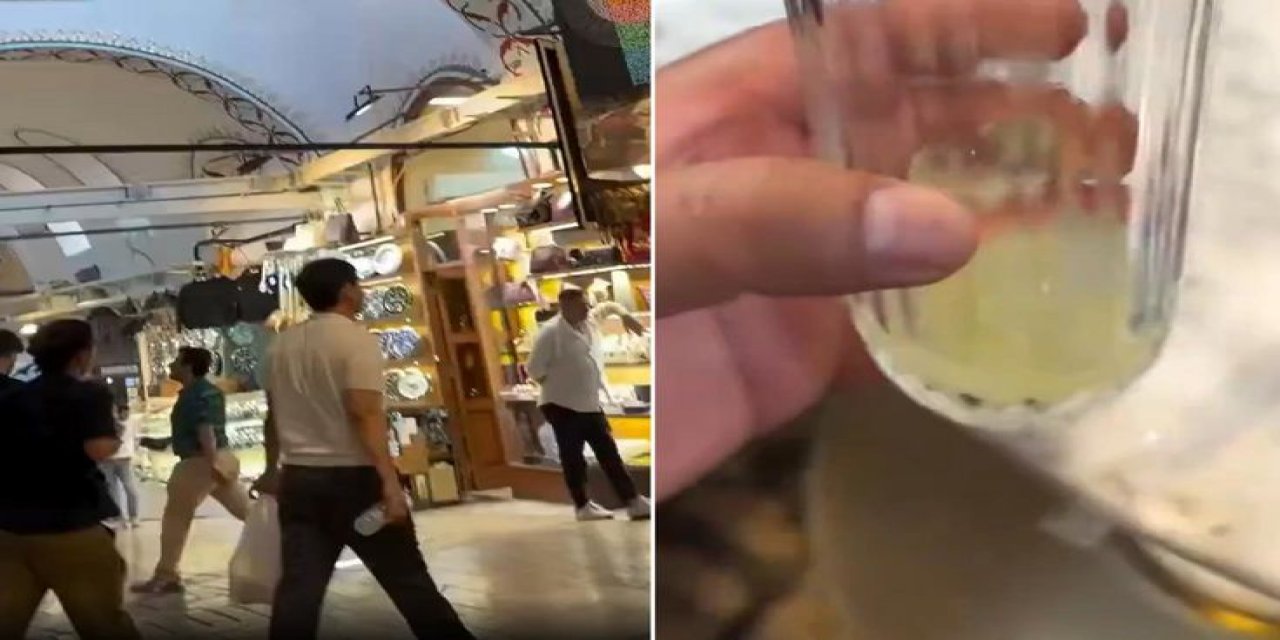 Kapalıçarşı'da Bir Bardak Limonataya Ödediği Paraya İsyan Etti: Fiyatlar Monako'yu Geçmiş