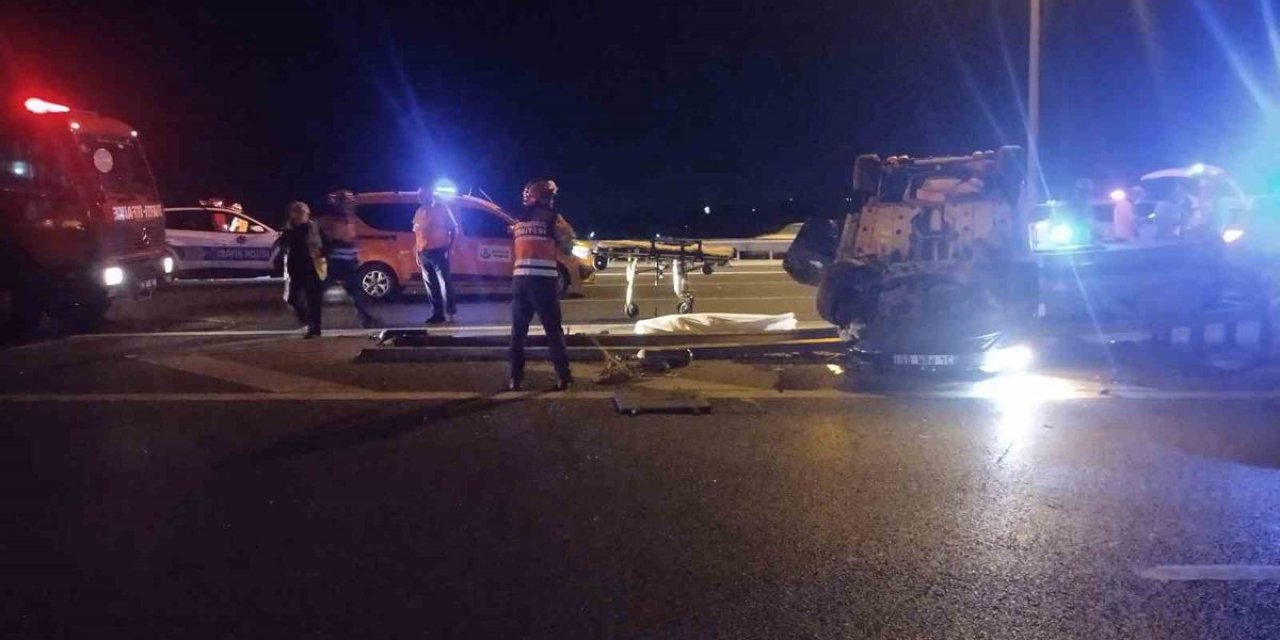 Beykoz'da Trafik Kazası: 1 Ölü, 2 Yaralı