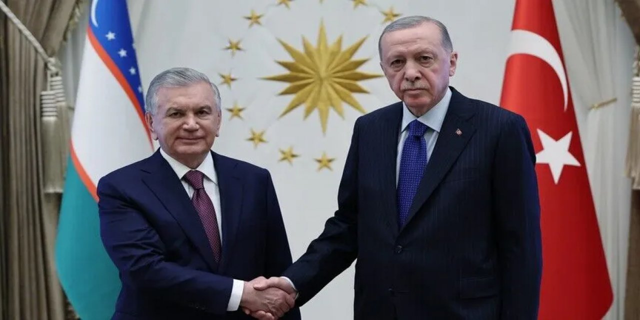 Cumhurbaşkanı Erdoğan, Özbekistan Cumhurbaşkanı Mirziyoyev İle Telefonda Görüştü