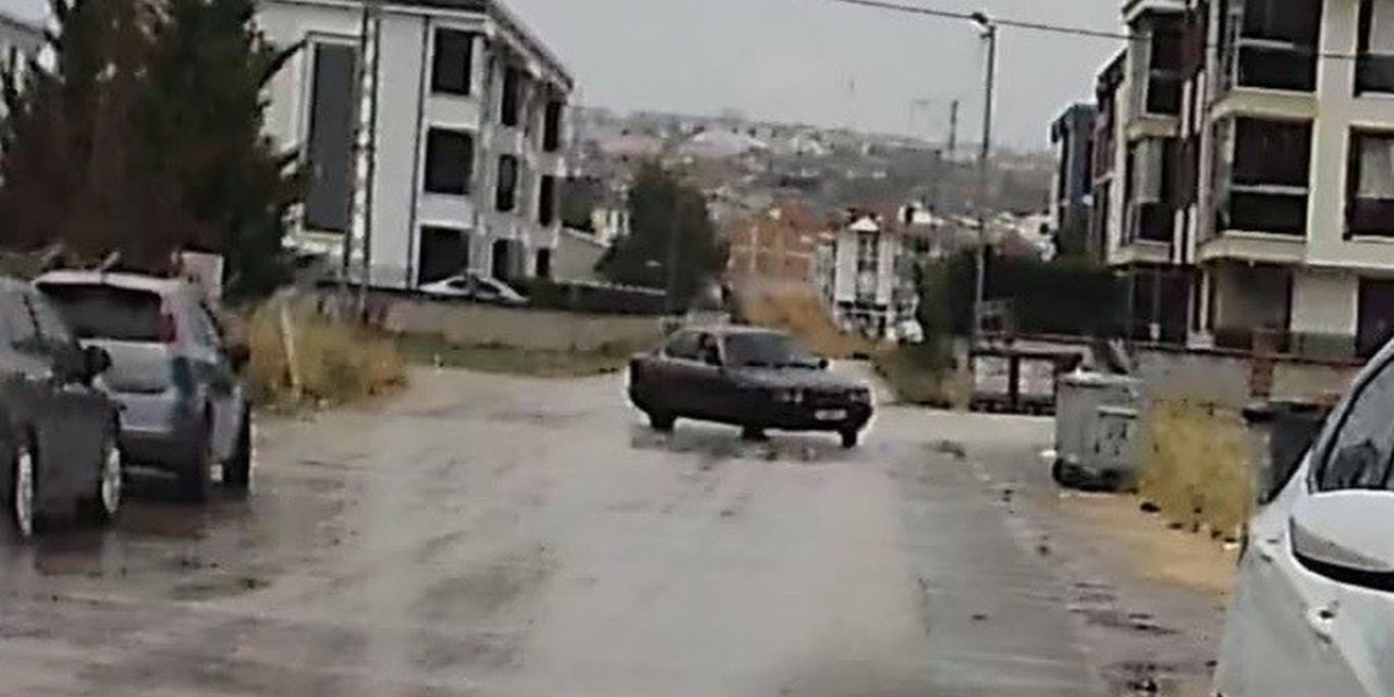 İnegöl'de Drift Yapan Sürücüye Cezalar