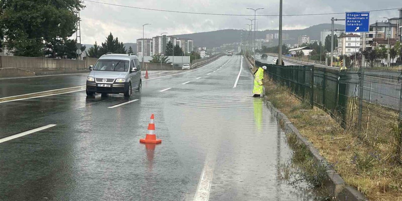 Kastamonu'da Su Birikintisi Kazası