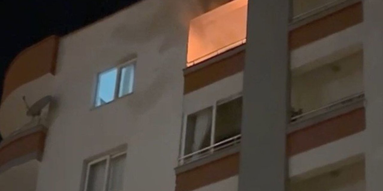 Mersin'de Tüp Patlamasıyla Yangın Çıktı