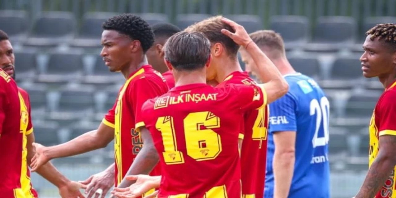 Göztepe, Slovenya Kampında Yenilgi Yüzü Görmedi