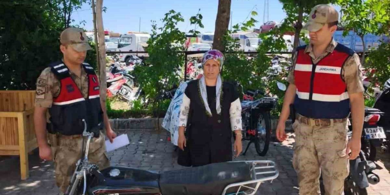 Çalıntı Motosiklet Bulundu