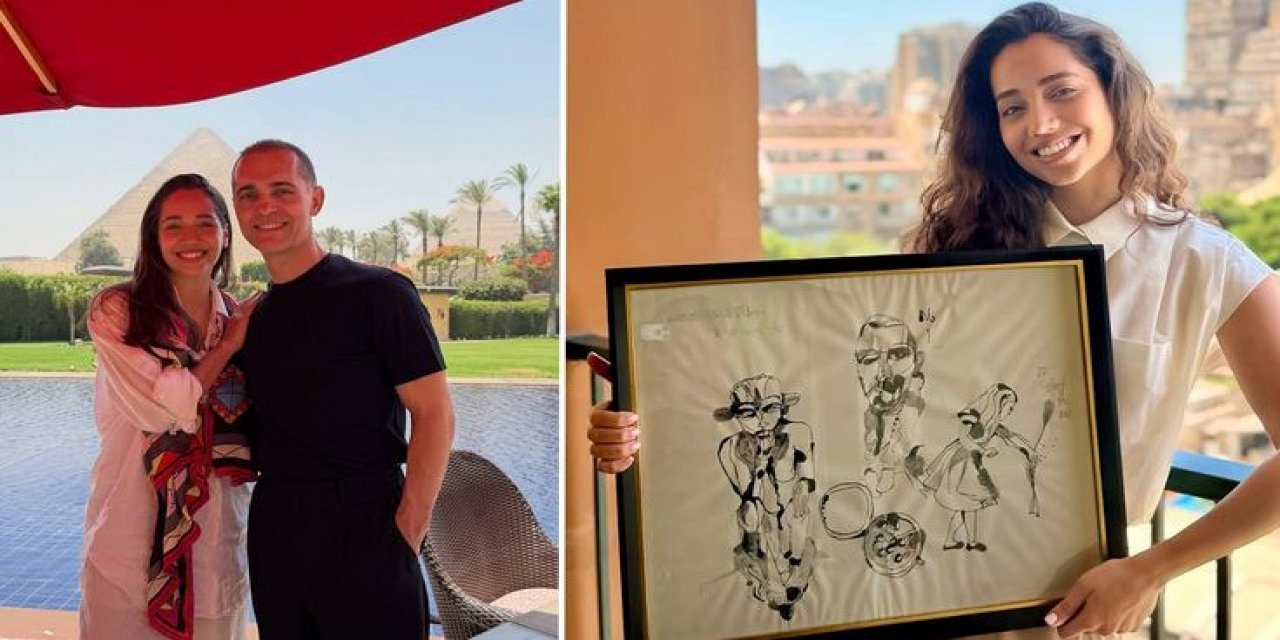 Pedro Alonso'dan Özge Özacar'a Anlamlı Hediye