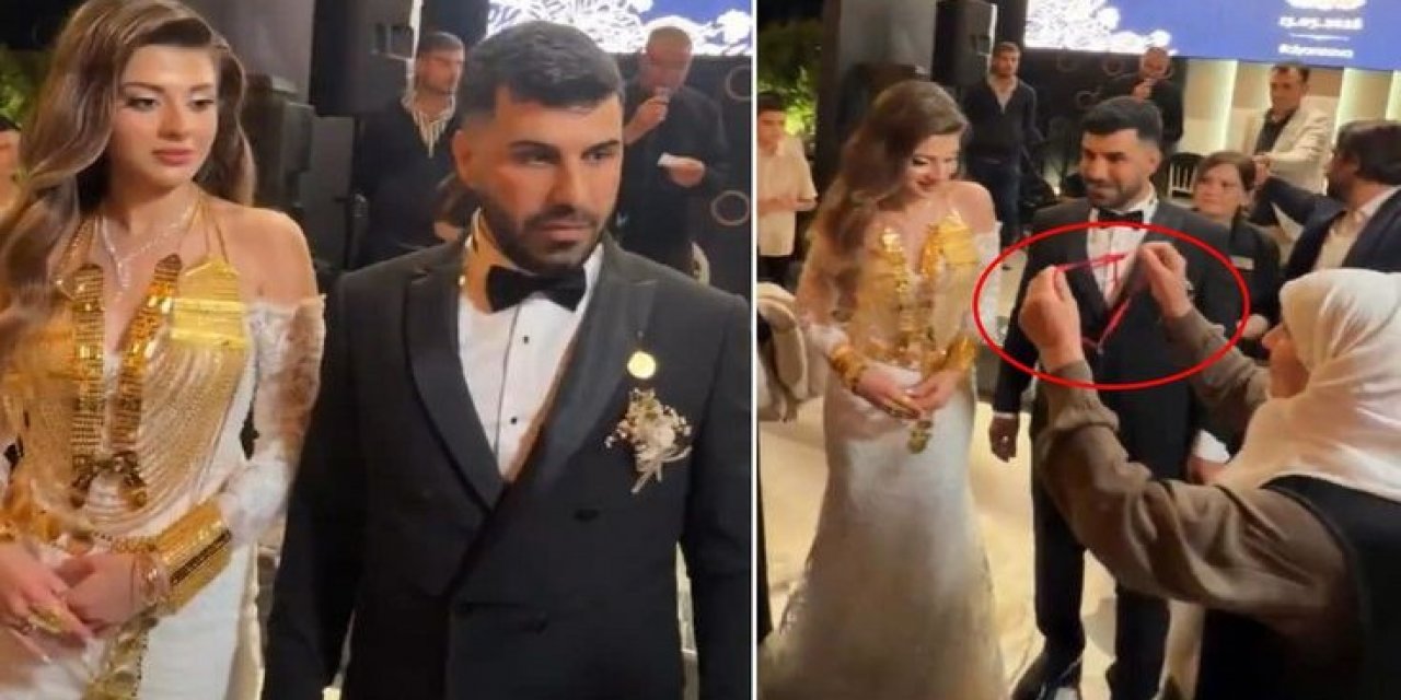 Kayınvalidenin Geline Taktığı Hediye Düğüne Damga Vurdu