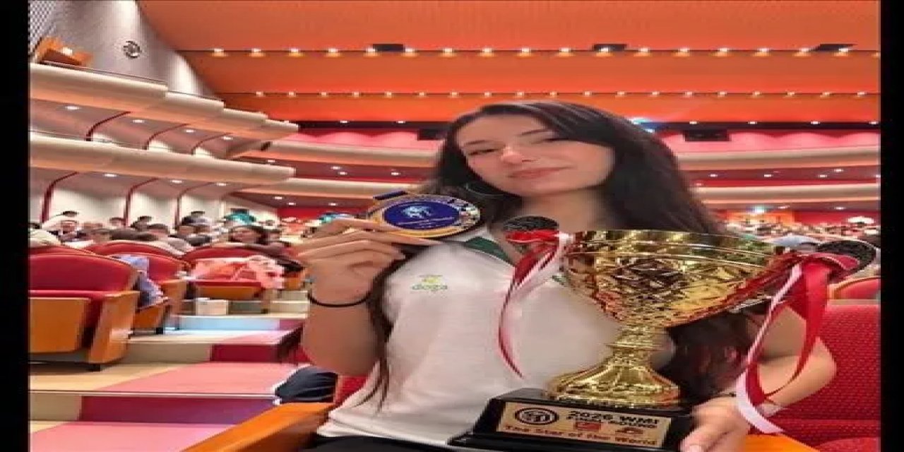 Doğa Koleji Öğrencisi Japonya'daki Matematik Yarışmasında Dünya Birincisi Oldu