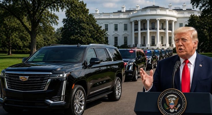 Trump'tan Beyaz Saray Filosuna Dev Sipariş: Lüksün De Lüksü 250 Cadillac Escalade Yolda