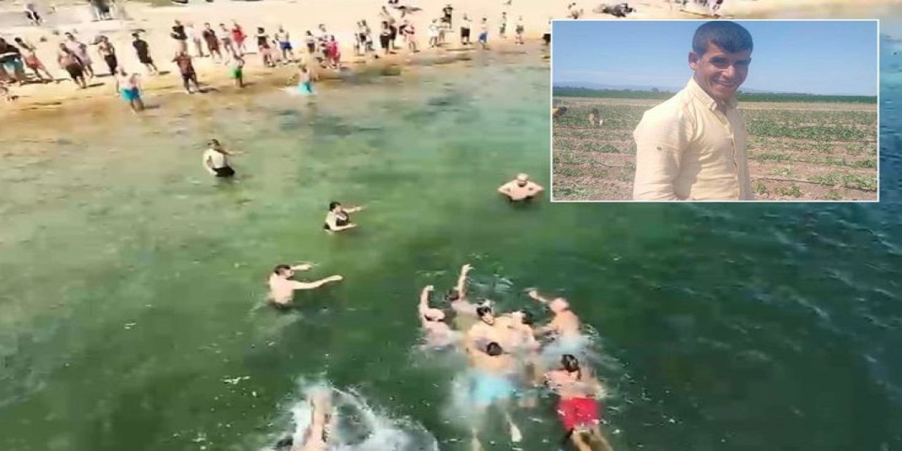 Denizde Dronla Yeri Belirlenip Kurtarılan Genç, Hastanede Hayatını Kaybetti