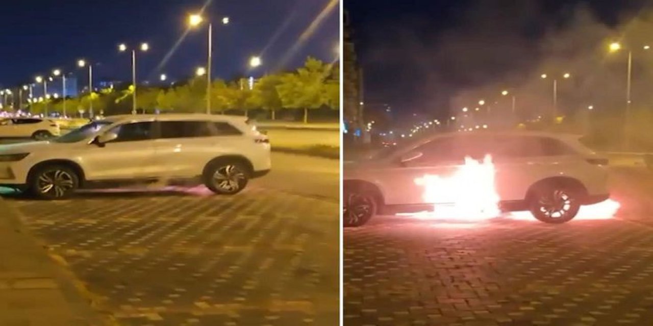 Görüntü Türkiye'den! Elektrikli Araç Sahiplerini Endişelendiren Olay