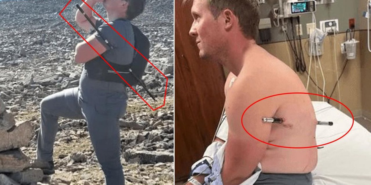 Mucize Kurtuluş! Bu Halde 16 Kilometre Yürüdü
