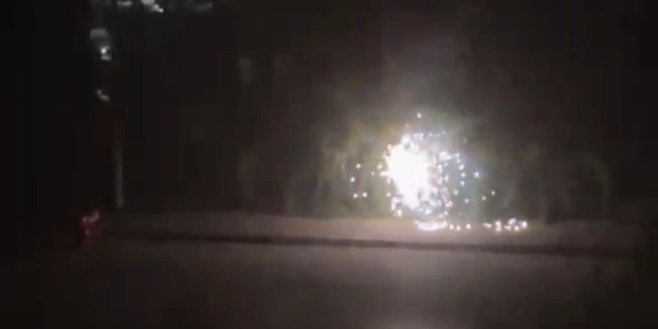 Adıyaman'da Elektrik Hattı Patladı