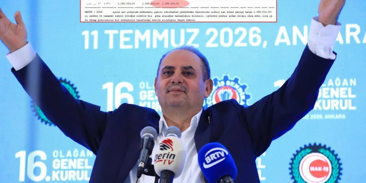 Sendika Başkanının Maaşı Ağızları Açık Bıraktı