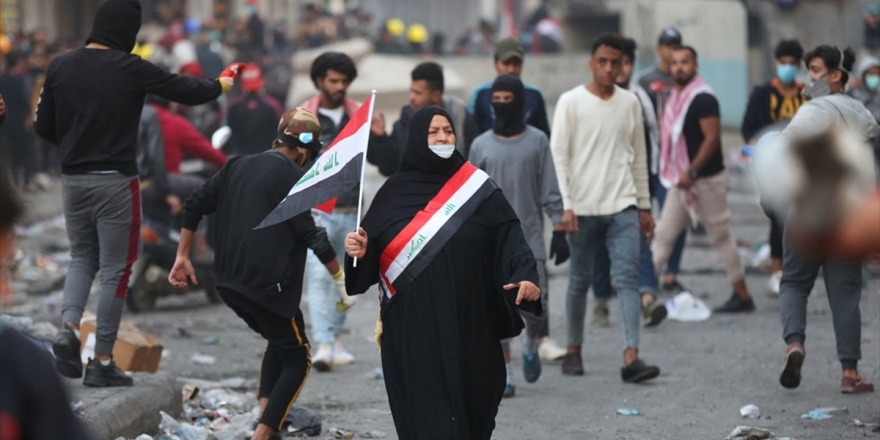 Irak'ta Hükümet Karşıtı Gösterilerde 2 Kişi Öldü, 35 Kişi Yaralandı