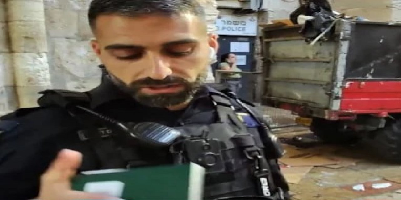 İsrail Polisinden Türk Vatandaşa Mescid-i Aksa Engeli: Türklere Geçiş İzni Yok