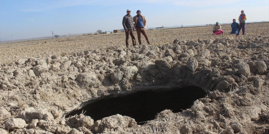 Konya'da Yeni Obruk Oluştu