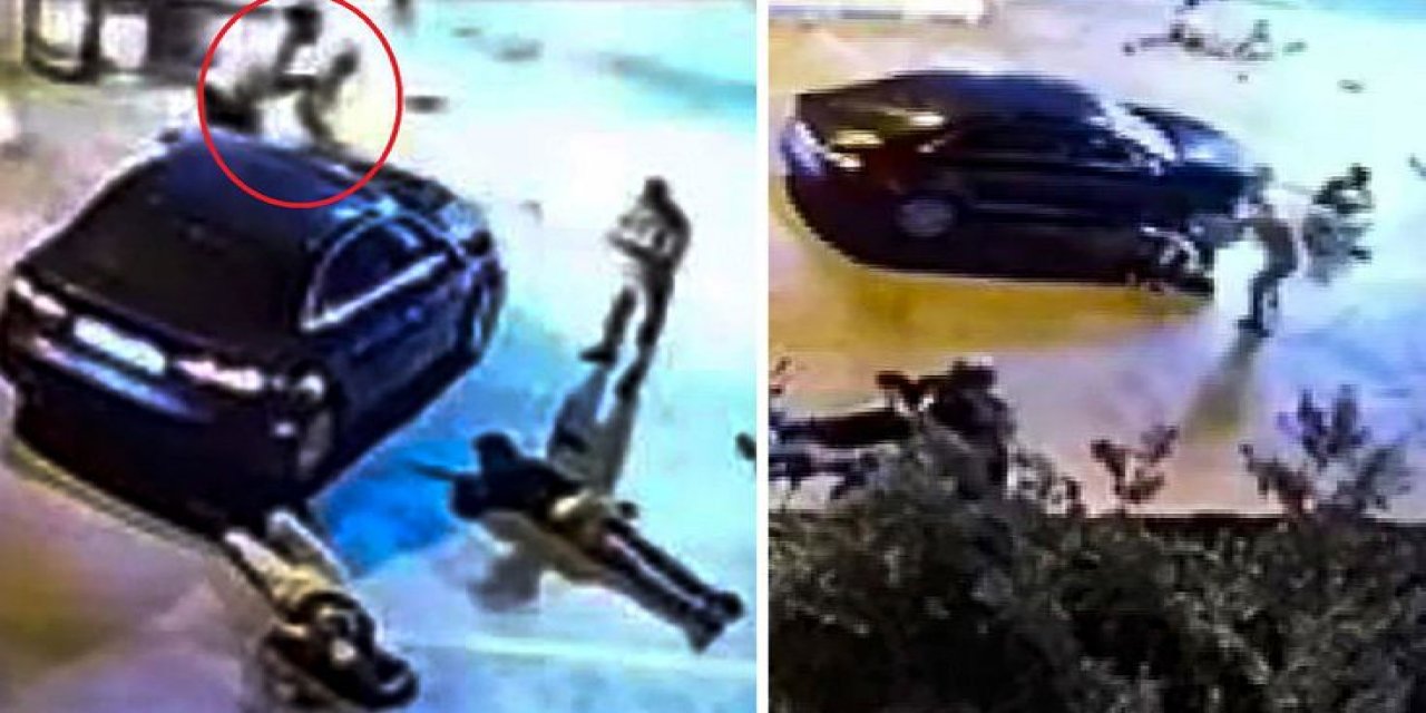 Otomobiliyle Motosiklete Çarptı, Kaputtaki Çocuğu İndirip Yaralıları Ezerek Kaçtı