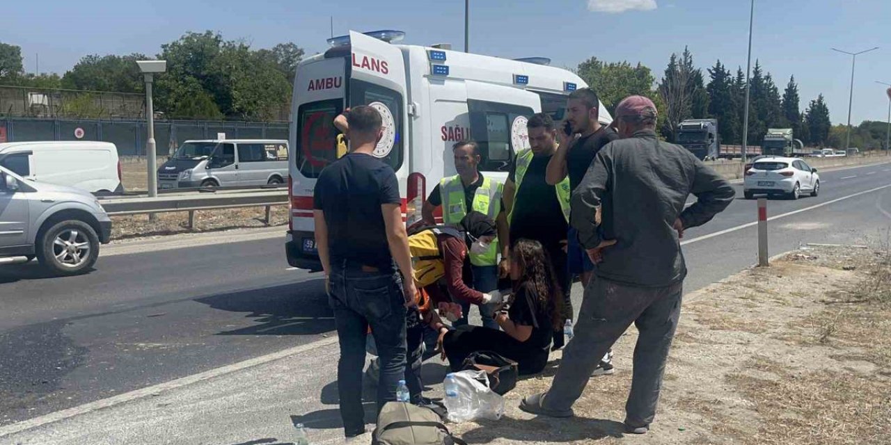Çorlu'da Trafik Kazası: 4 Yaralı