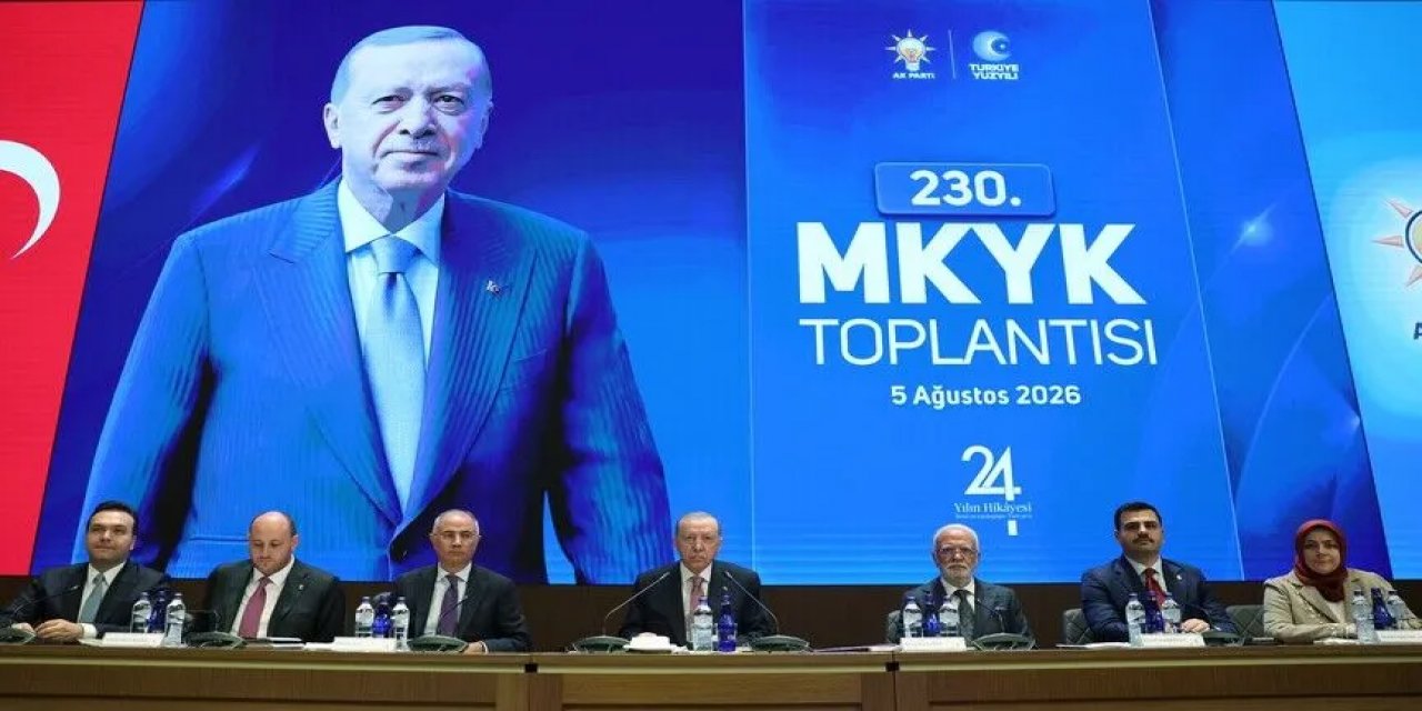 AK Parti MKYK Toplantısı Başladı
