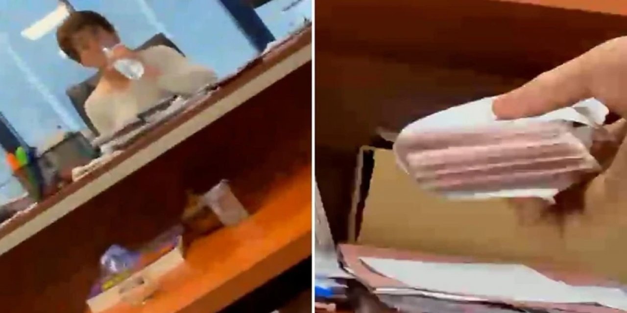 Belediyede Rüşvet Skandalının Görüntüleri Ortaya Çıktı! ‘oraya Koy Ben Oradan Alırım…