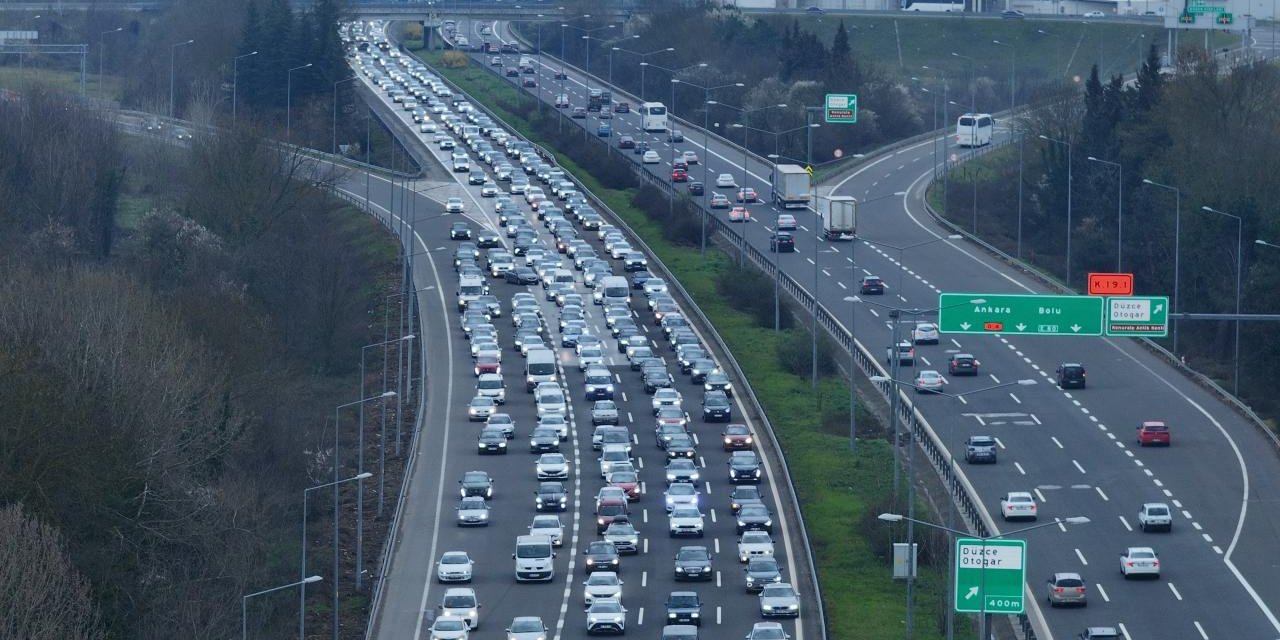 Anadolu Otoyolu'nun Kocaeli Kesimi Trafiğe Kapatılacak