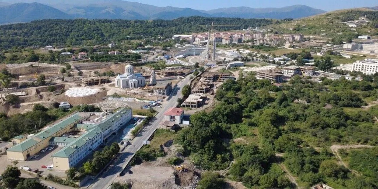 Anadolu Ajansı, Yeniden İmar Çalışmalarının Sürdüğü Şuşa'yı Havadan Görüntüledi