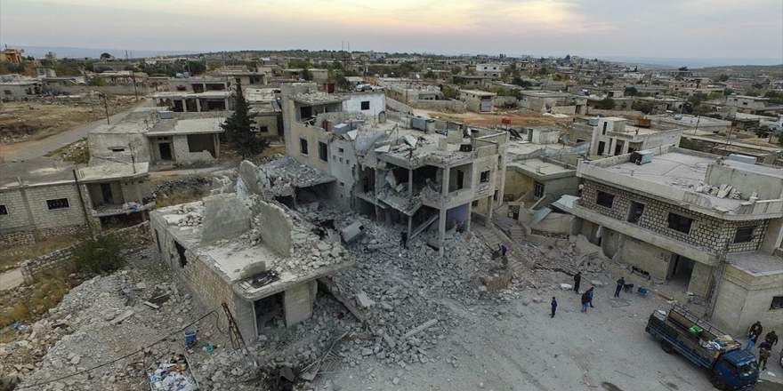 İdlib'de Rejim Ve Destekçisi Rusya'nın Yol Açtığı Yıkım Büyüyor