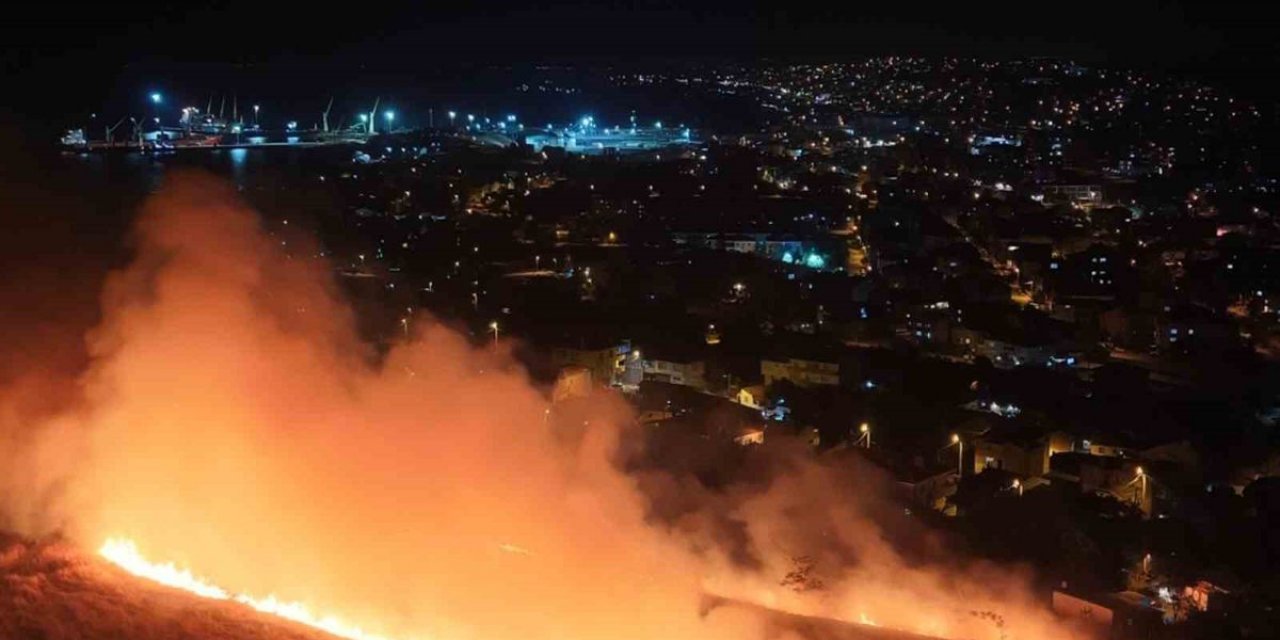Tekirdağ'da Yangın Kontrol Altına Alındı