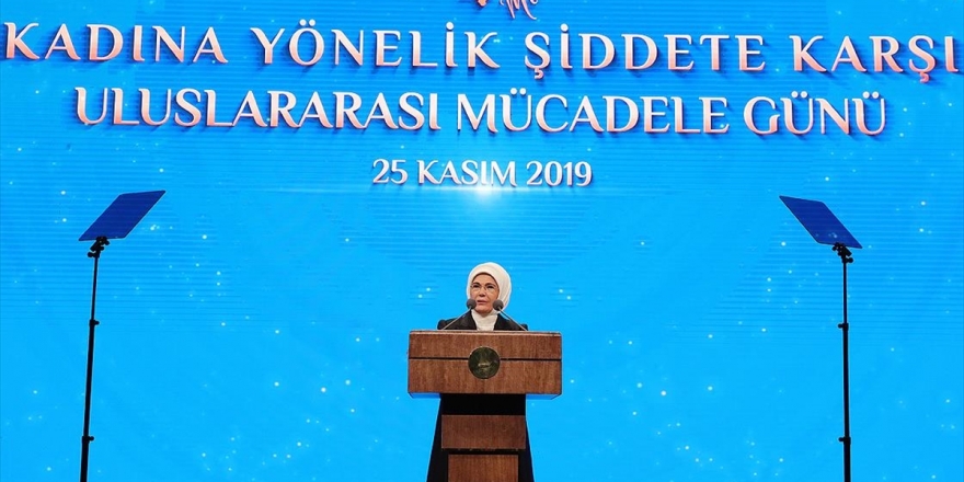 Emine Erdoğan: Söz Konusu Olan Şiddetse Kol Kırıldığında Yen İçinde Kalamaz
