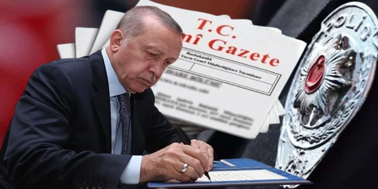 Cumhurbaşkanı Erdoğan İmzaladı! Emniyet’e 6 Bin 250 Yeni Kadro