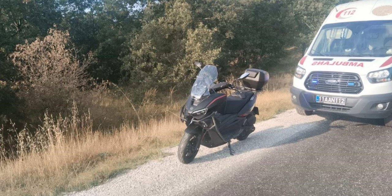 Bilecik'te Motosiklet Kazası: 1 Yaralı