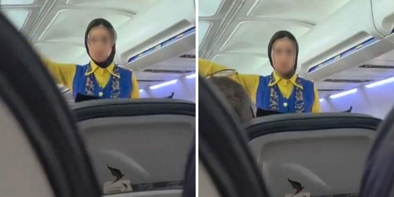 Çekmeyin Dedi, Dinletemedi! Kadın Hostesin Kendisini Çeken Yolculara Tepkisi Viral Oldu!