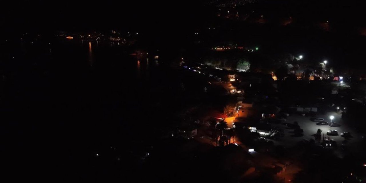 Bodrum Dün Gece Karanlığa Gömüldü: Nedeni Belli Oldu