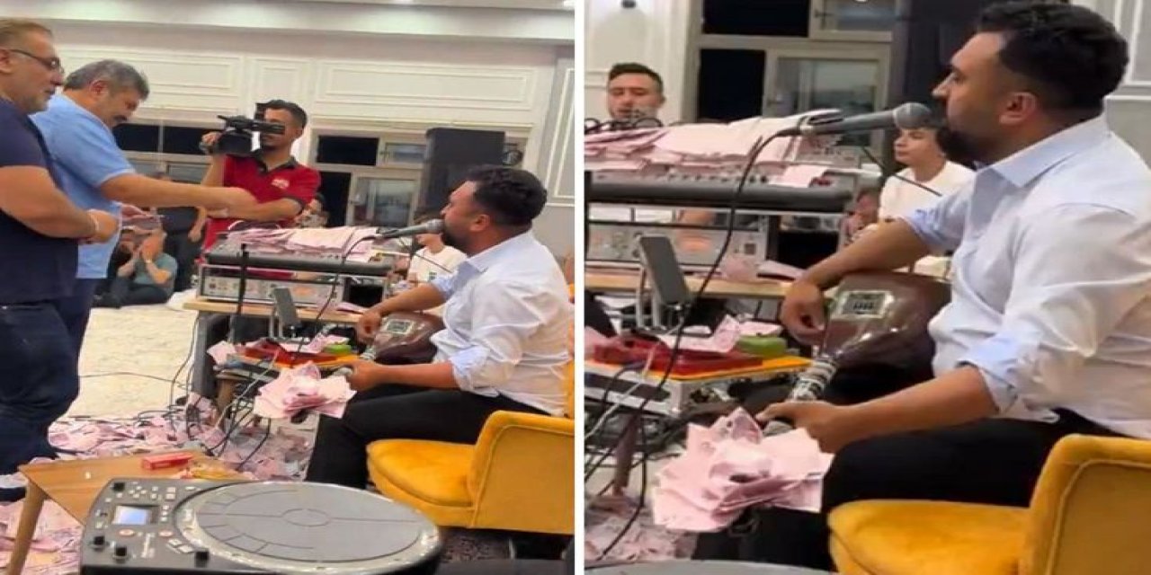 "Yeter” Dedi, Kimse Dinlemedi! Bahşiş Vermek İçin Birbirleriyle Yarıştılar