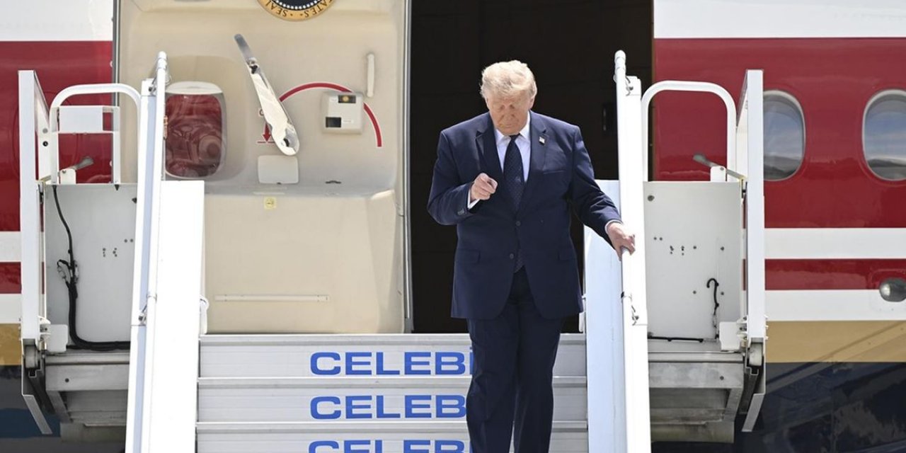 Trump’ın Türkiye’den Ayrılışında Gizli Operasyon: Yemek Konteyneriyle Uçak Değiştirmiş