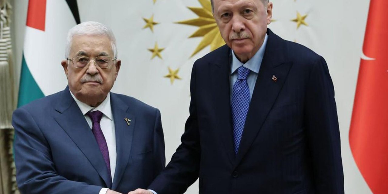 Mahmud Abbas Ankara'da! Cumhurbaşkanı Erdoğan, Filistin Devlet Başkanı'nı Resmi Törenle Karşıladı