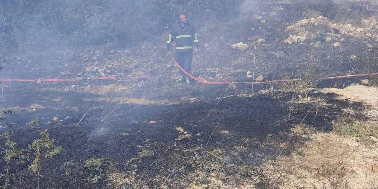 Yayladağı'nda Yangın Kontrol Altına Alındı