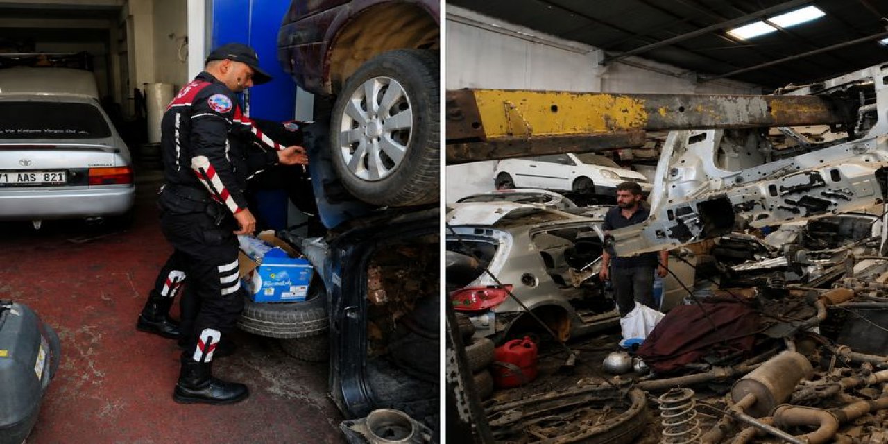 Ankara'da 'Change' Yöntemiyle Araç Kimliği Değiştirenlere Operasyon
