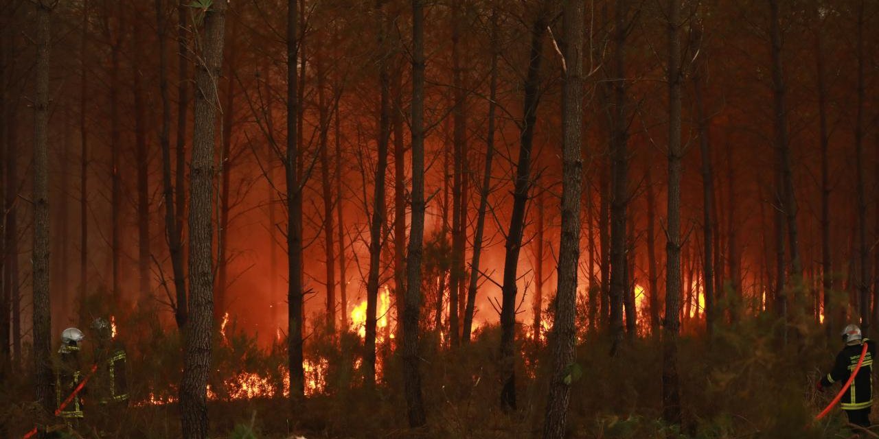 Fransa'da Orman Yangını Riski Nedeniyle 50 Vilayette Turuncu Alarma Geçildi