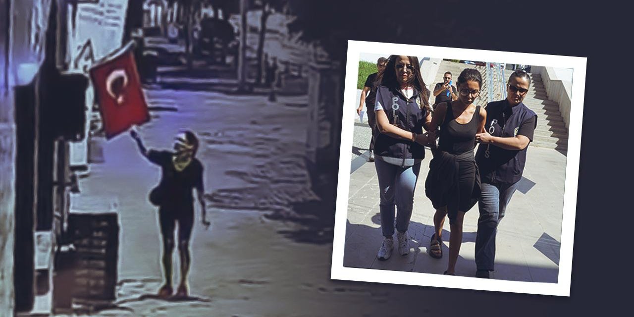 Muğla'da Bayrağımızı Yakan Şüpheli Tutuklandı