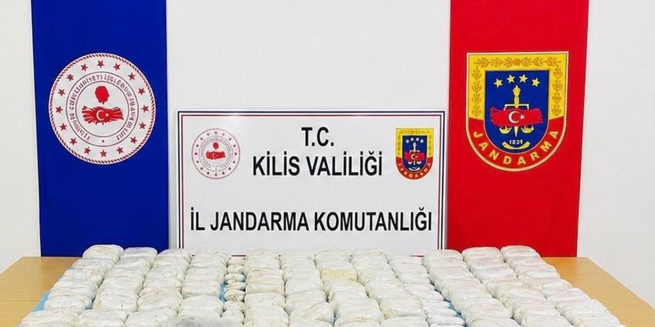 Kilis'te 90,5 Kg Uyuşturucu Ele Geçirildi