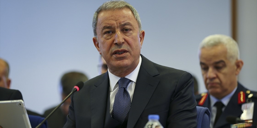 Bakan Akar: Barış Pınarı Harekatı Faaliyetleri Planlanan Şekilde Devam Ediyor