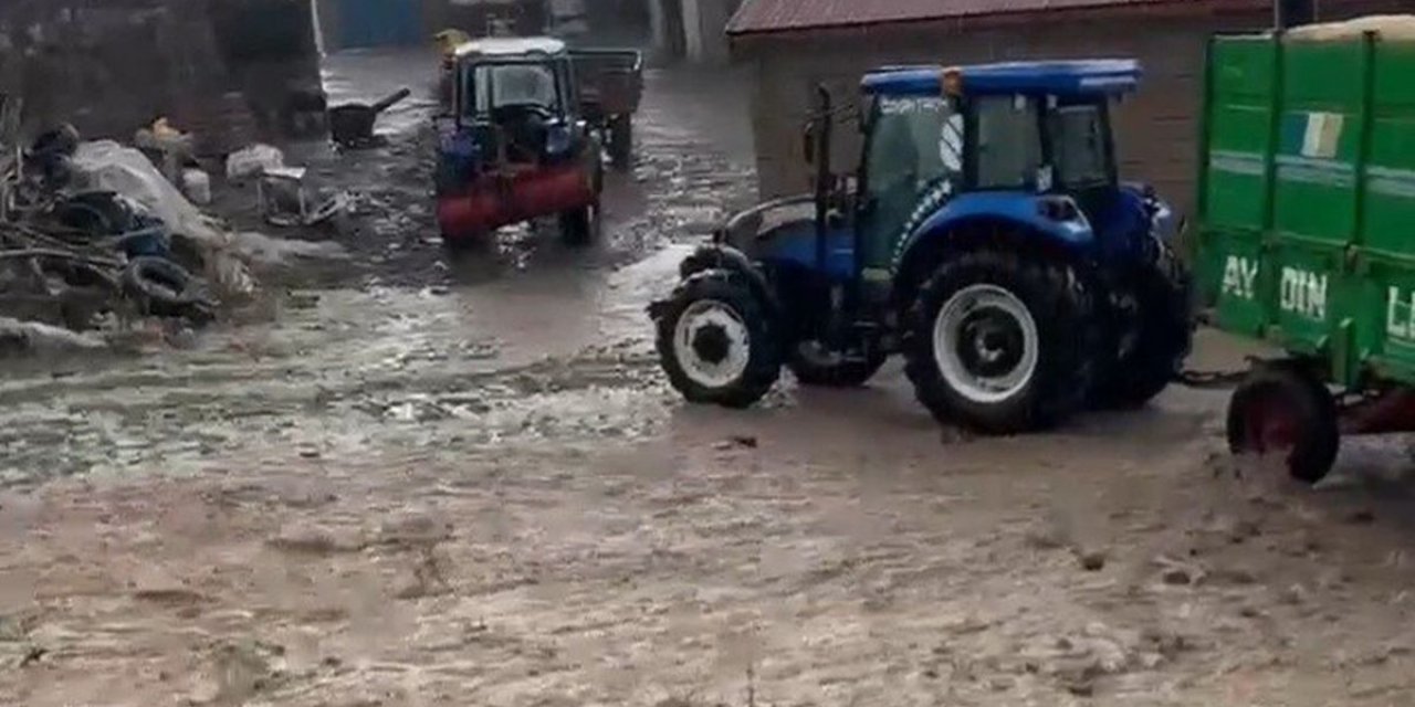 Dumankaya Mahallesi'nde Sel Felaketi