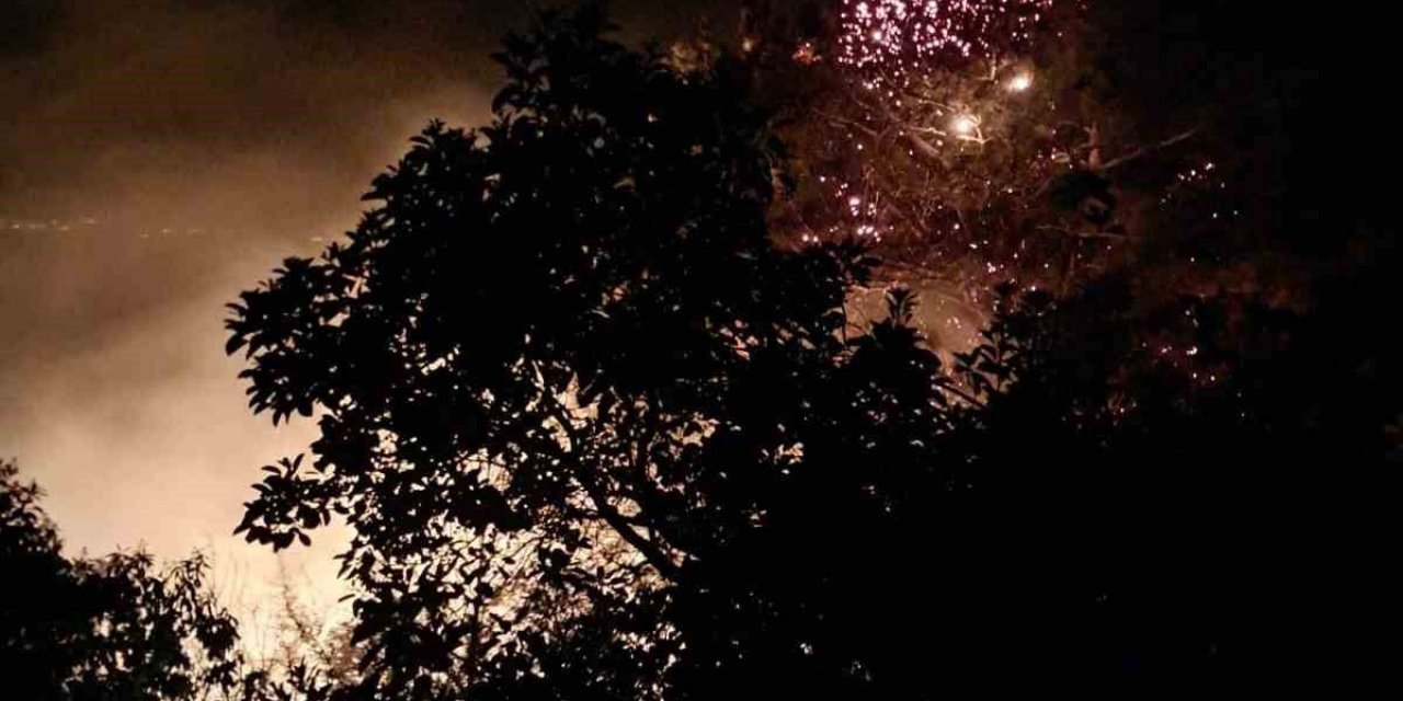 Alanya'da Gece Yangın Kontrol Altına Alındı