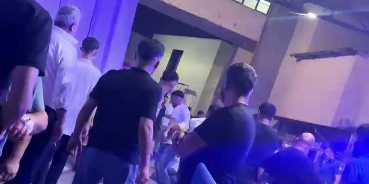 Hastane Önünde Kavga: Paniğe Neden Oldu